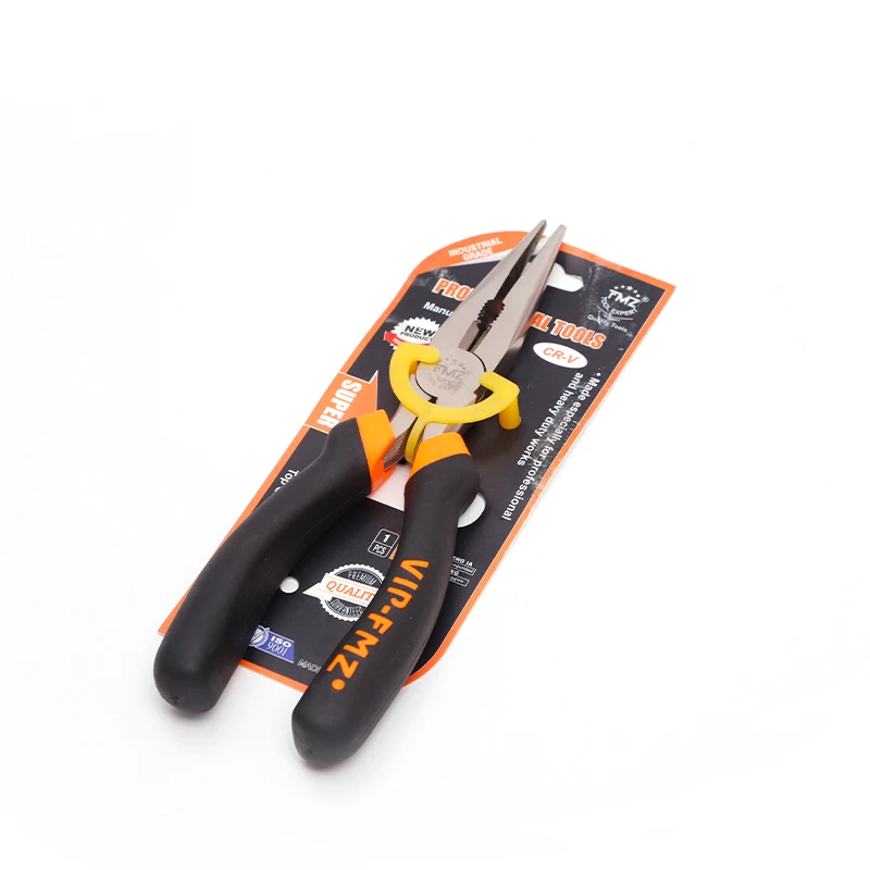 High Quality Pliers CNC 6'/150mm Heat Treatment Hand Electrician Long Nose Pliers