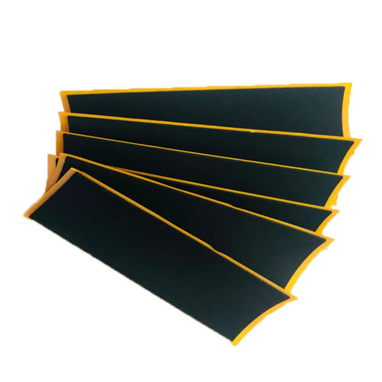 Custom Made Neoprene Adhesive Fingerboard Foam Tape 36*110mm Black Color