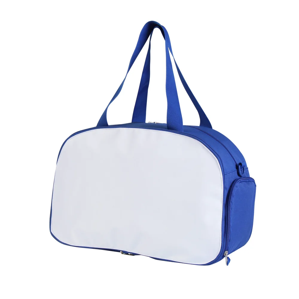 45x29x20cm  Big Size Sublimation Blanks Gym Bags With Removable Flap For Custom Gifts