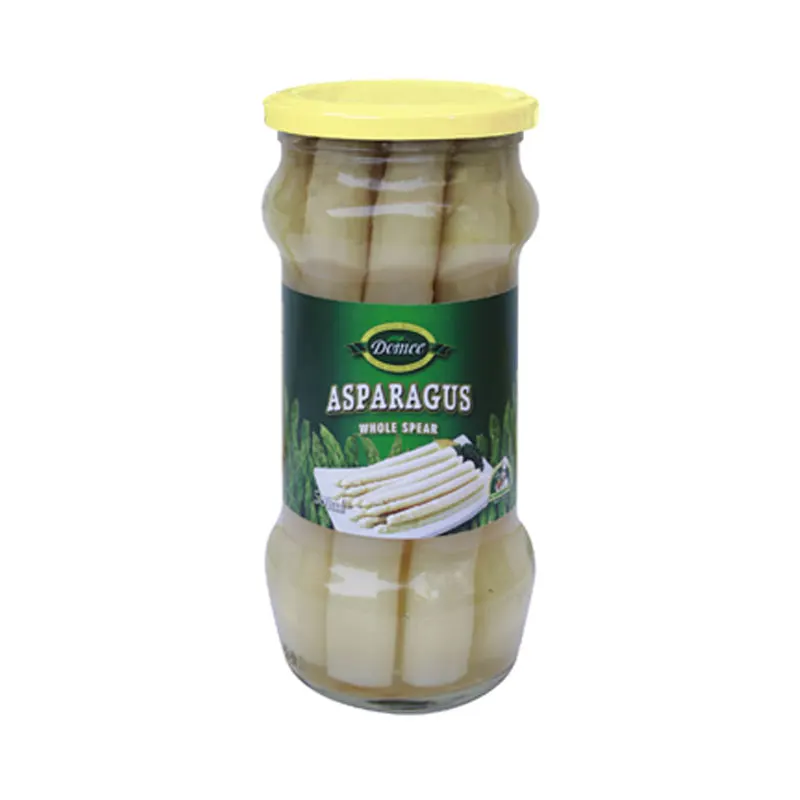 Canned Green Asparagus Spear and Cut White Asparagus