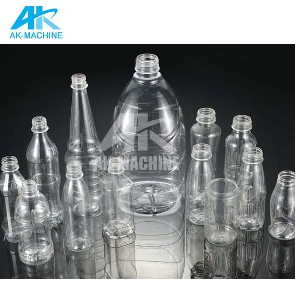 2Cavity PET Plastic Bottle Molding Blowing Machine Including Pump