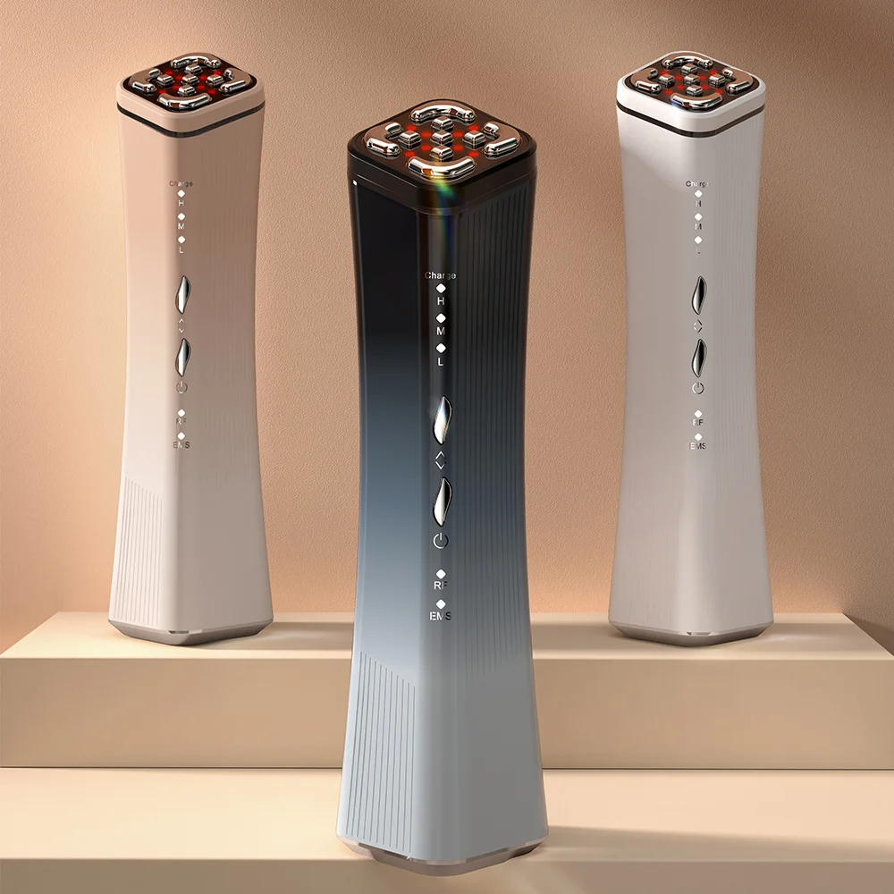 Korea technology nu skin galvanic spa facial care skin polishing facial machine 8 in 1