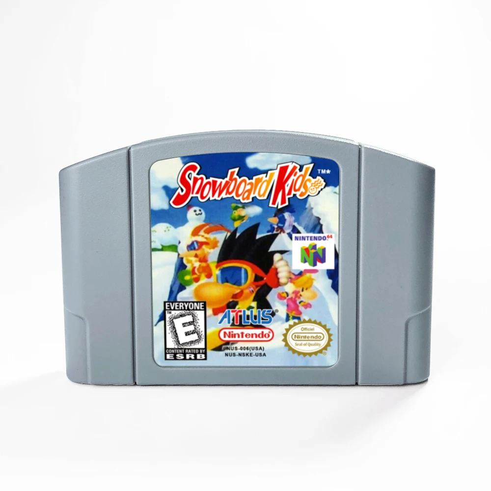 Snowboard Kids or Snowboard Kids 2 For N64 Game Card USA NTSC Version Retro Video N64