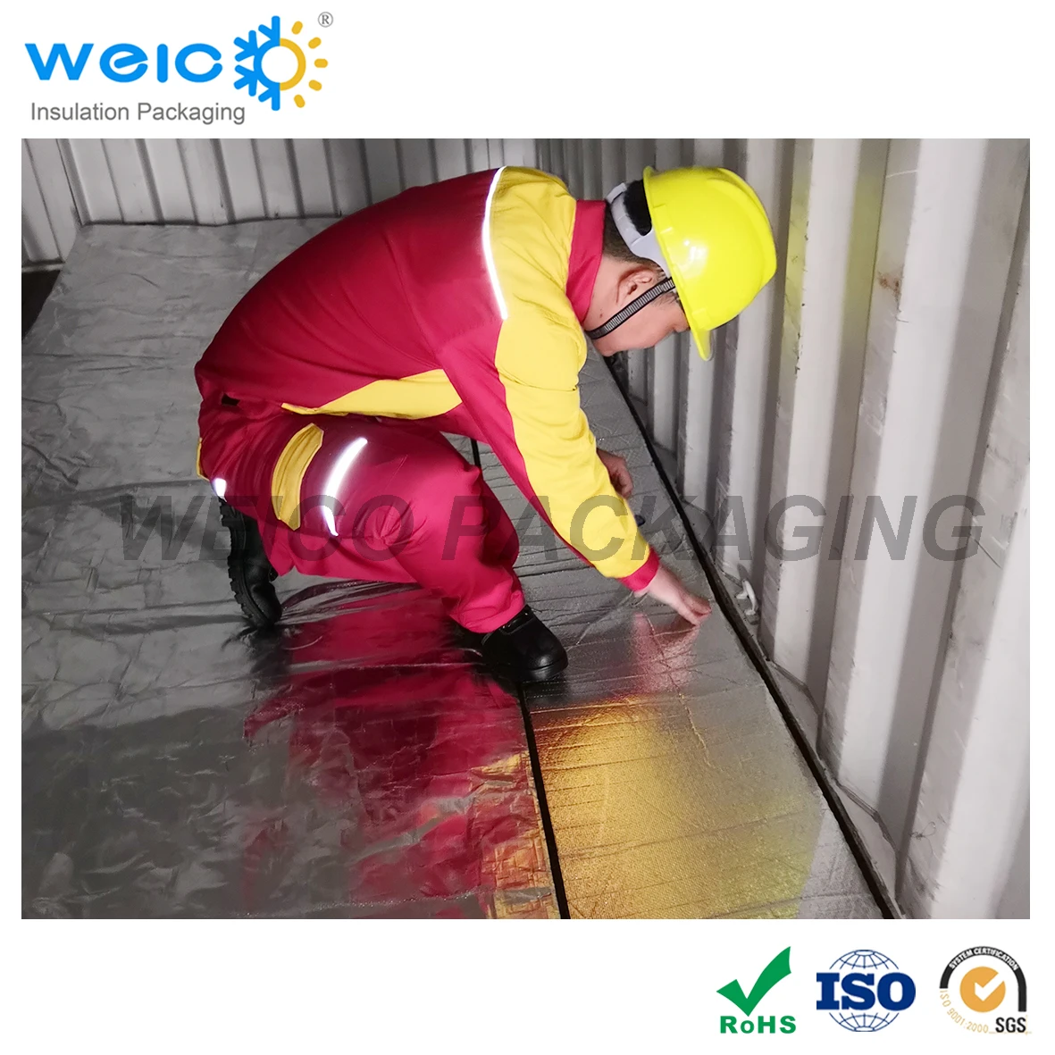 Wholesale Ocean Foil Bubble Shipping Insulation liner for container