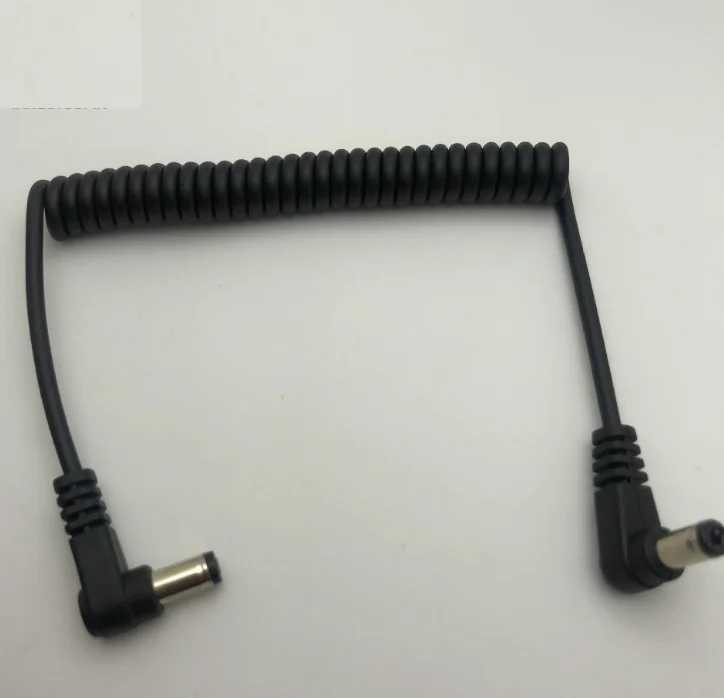 TRRS 3.5mm Male to TRRS 3.5mm Female Professional Stereo Audio Cable Stretchable Flexible TPU Coiled Spiral Cord