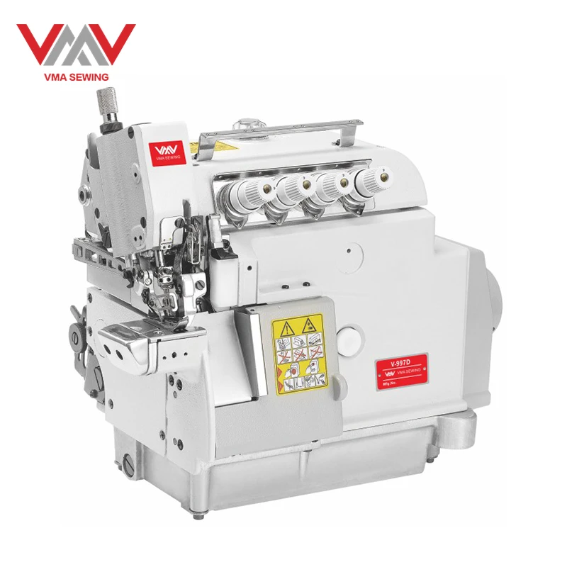 Цилиндрическая платформа оверлок компьютеризированная Промышленная швейная машина