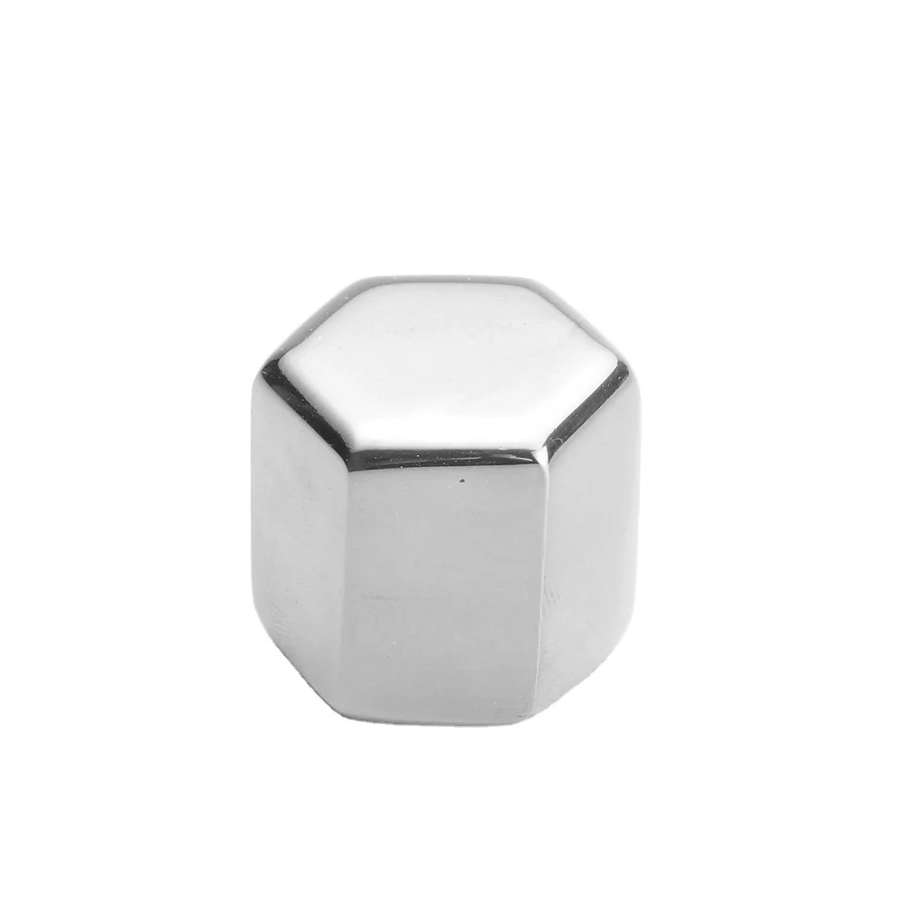 High Quality Reusable Whisky Ice Stones Drinks Cooler Stainless Steel Beer Wine Ice Cube