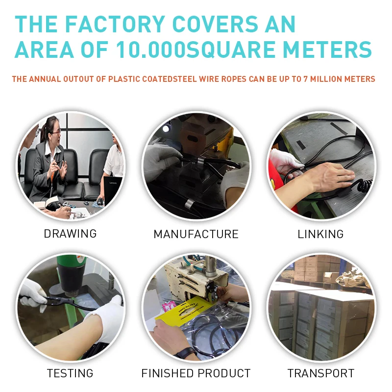 Customizable Retractable Safety Coiled Tool Lanyard with Aluminium Alloy Carabiner Clip, Black/Blue/Green/Red/Silver/Yellow