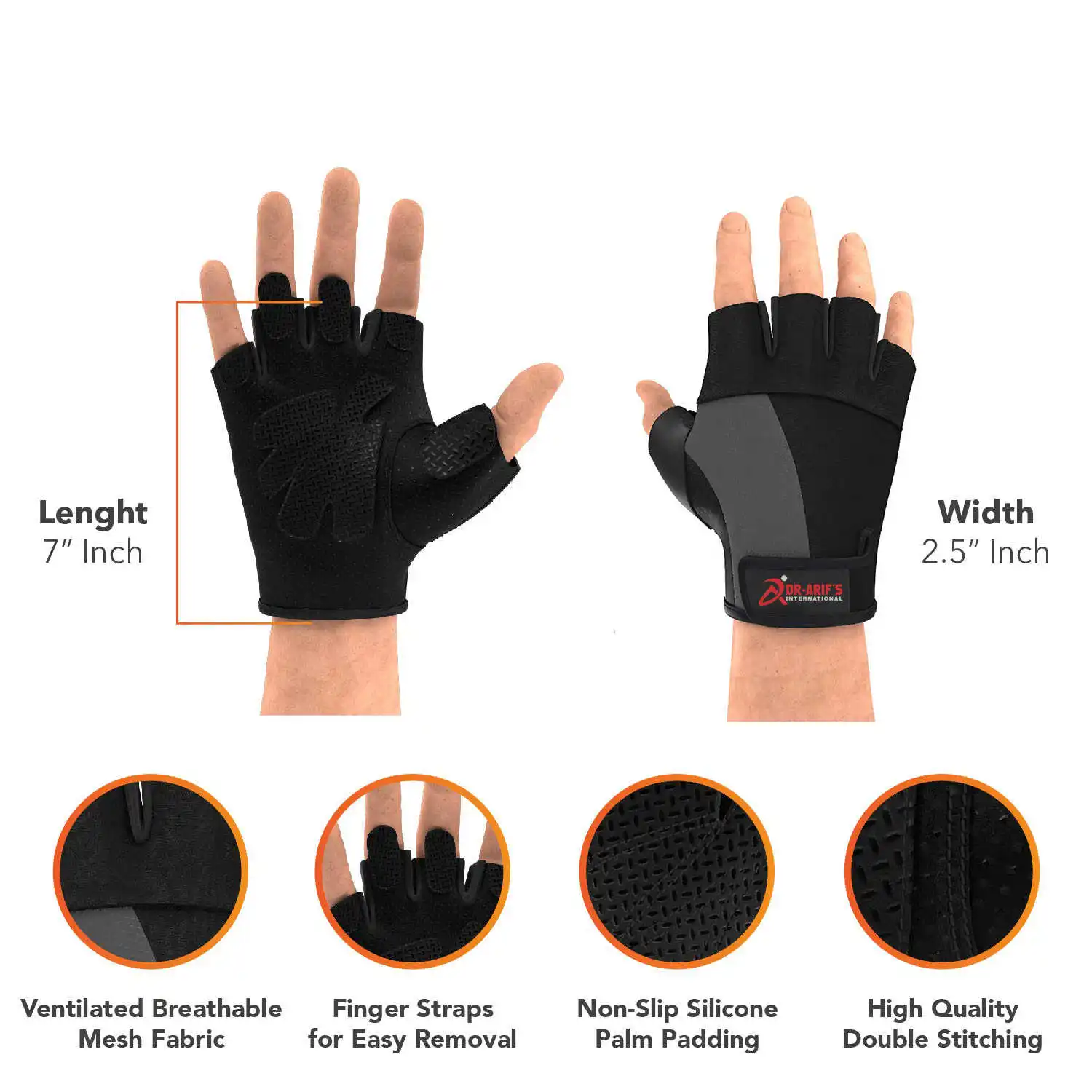  Перчатки для фитнеса тренажерного зала тяжелой атлетики