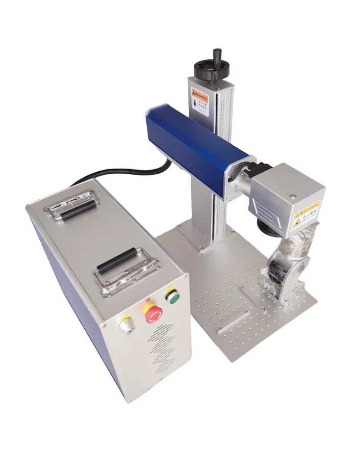desktop Fiber Laser Engraver Name PlateMachine/20 Watt Fiber Laser Marking Machine  max source