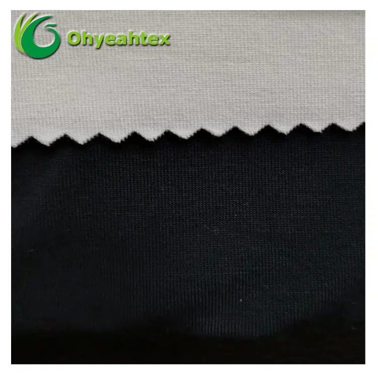 220GSM 68% Bamboo Lyocell 22% Chitosan 10% Spandex fabric Jersey Fabric For Pyjamas