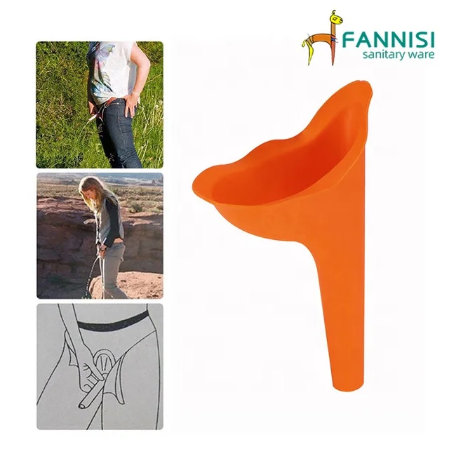 Can hold urine silicone emergency stand to pee female urination device portable women girl portable potty urinal
