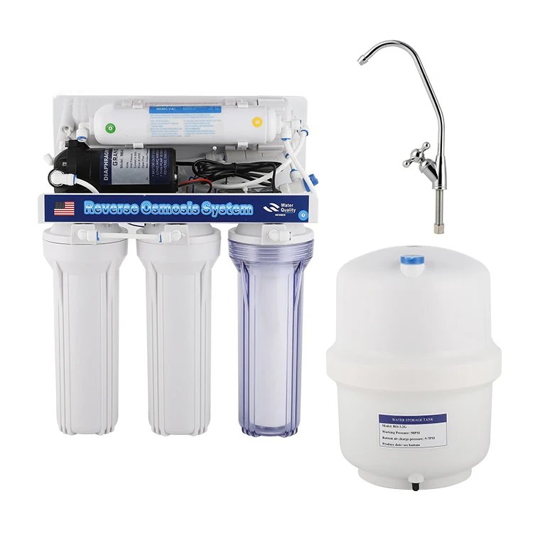 Household Machine Filter Reverse Osmosis Price Technology 5 7 Stages Filter Housing Water Purifier Ro Water System Membrane