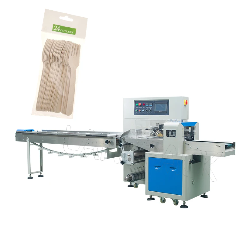 landpack High Efficiency Disposable Plastic Disposable knife fork Packing Machine