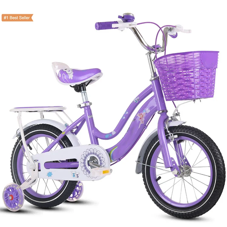 Istaride 12 14 16 18 20 24 Inch Bike Boys For Kids Baby  4 Wheel Girls 2 3 6 Year Old Bicycle Toddler Cycle Toy Wholesale
