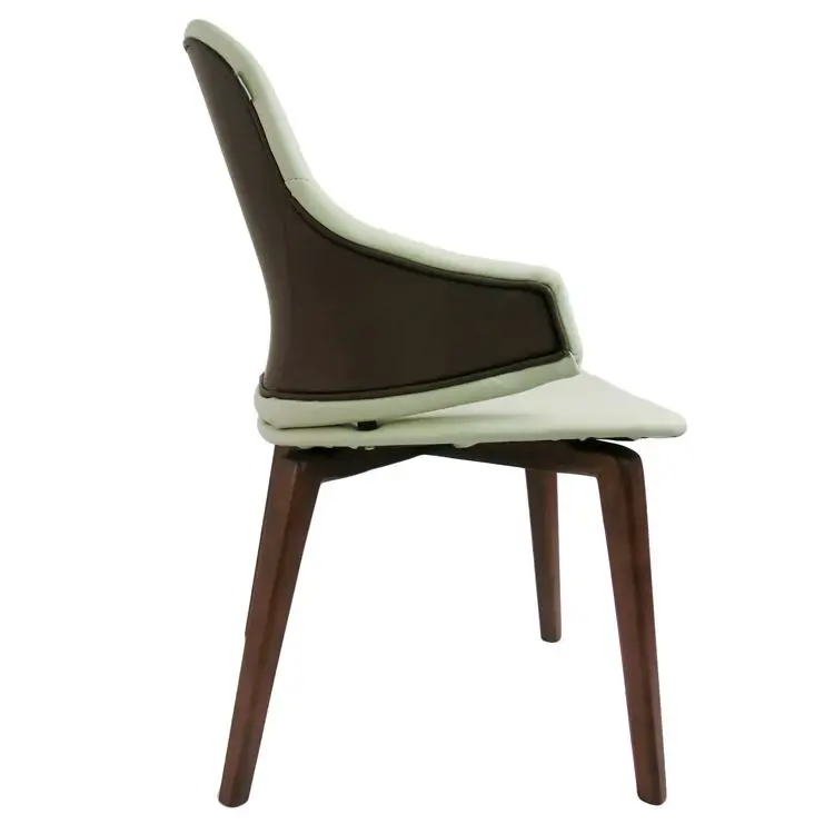 
Industrial Vintage PU Metal Dining Upholstery Chairs for dining room 