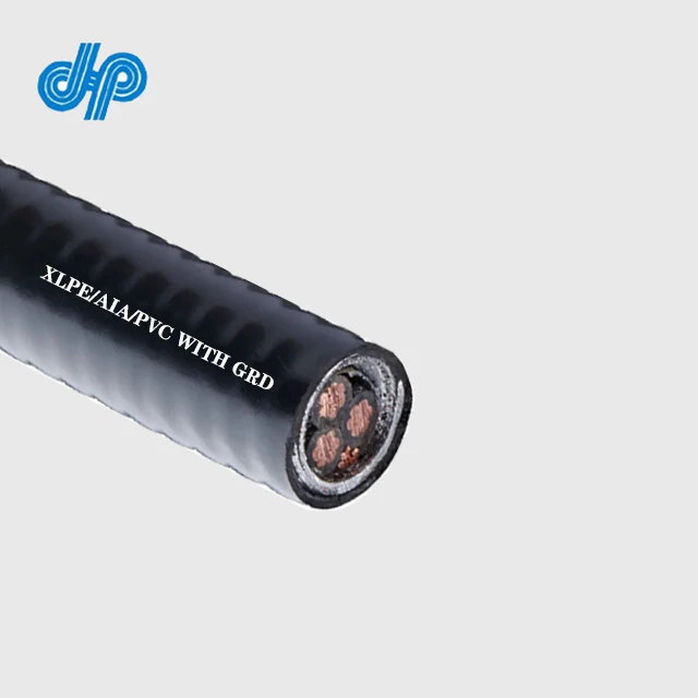 TRAY CABLE XHHW-2 or RW90/PVC, Shielded 600/1000 Volt Copper 3 or 4 Conductor