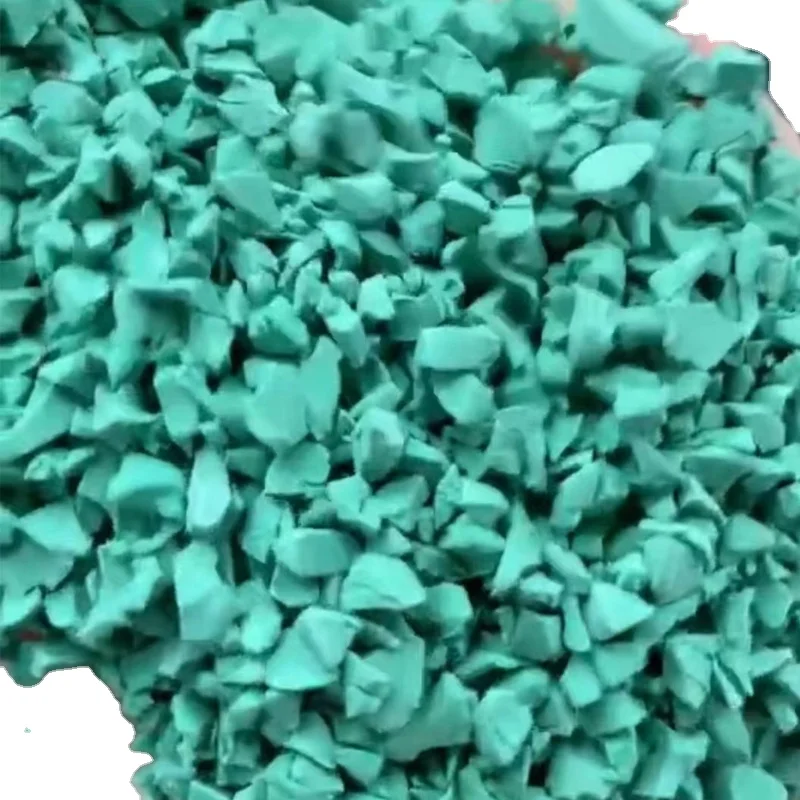 Stable quality Light Blue EPDM Rubber Granules Running Track material