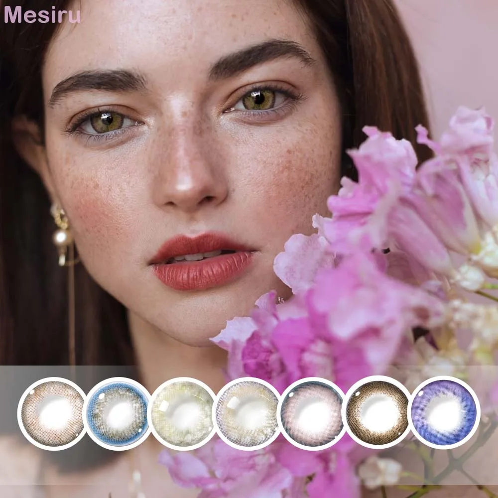 Hot OEM/ODM Mesiru Wholesale Circle Lentilles de Contact de Couleur Eye Contact Lenses Color Contact Lens