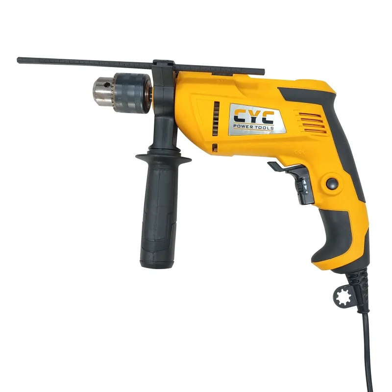 Hot Sale 13mm Key Chuck Powerful 550W Impact Drill With Comfortable Soft Grip Handle