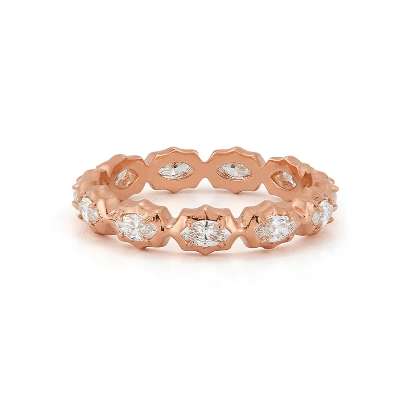 Laodun Hot Selling Fine Jewelry S925 Ring Vintage Elegant Creative Bands Zircon Sterling Silver Customize Diamond Ring Vermeil