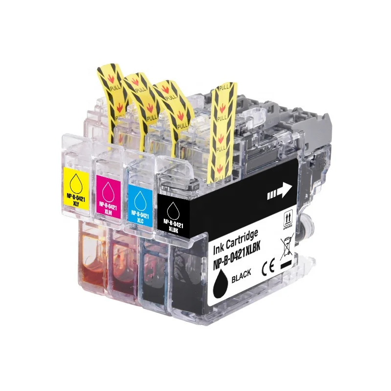 LC421 чернильный картридж LC 421 XL струйный LC421XL для Brother DCP J1050DW DCP J1140DW MFC J1010DW
