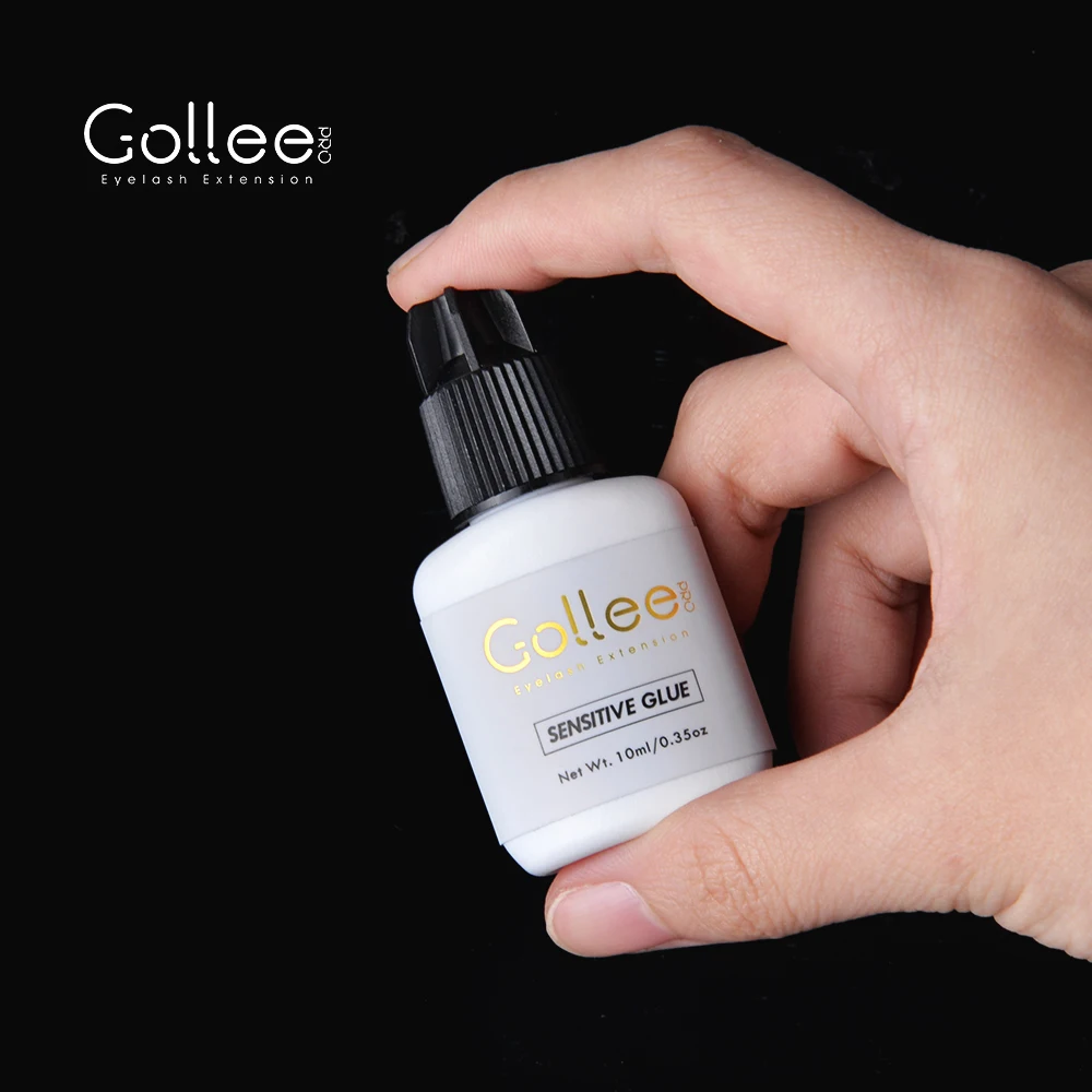 Gollee Medical Formula for Sensitive Eyes No Fume No Irriation Safest Korea Eyelash Glue Eyelash Extensions