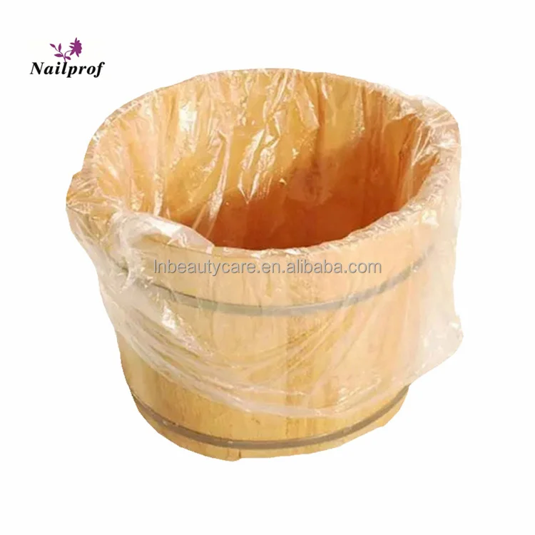 Nailprof  Massage And Foot Tub Bowl Liners Large  Disposable Plastic Pedicure Liner Disposable Vietnam Chair Spa Liner