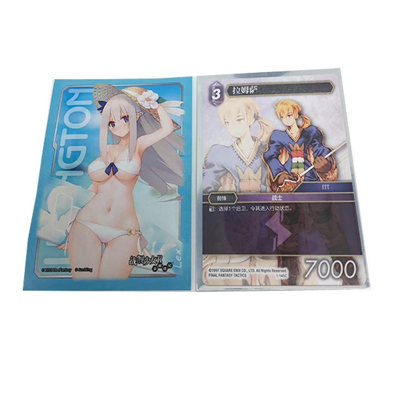 Custom Plastic Card Protector Trading Card Sleeves Inner Printed Card Sleeves for Board Game