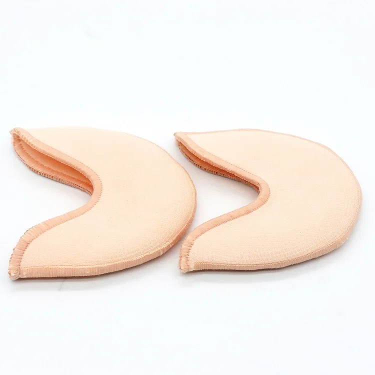 Breathable ballet shoe toe cover, front sole sweat absorbing protective foot cover, dance shoe cover, elastic knitted fabric