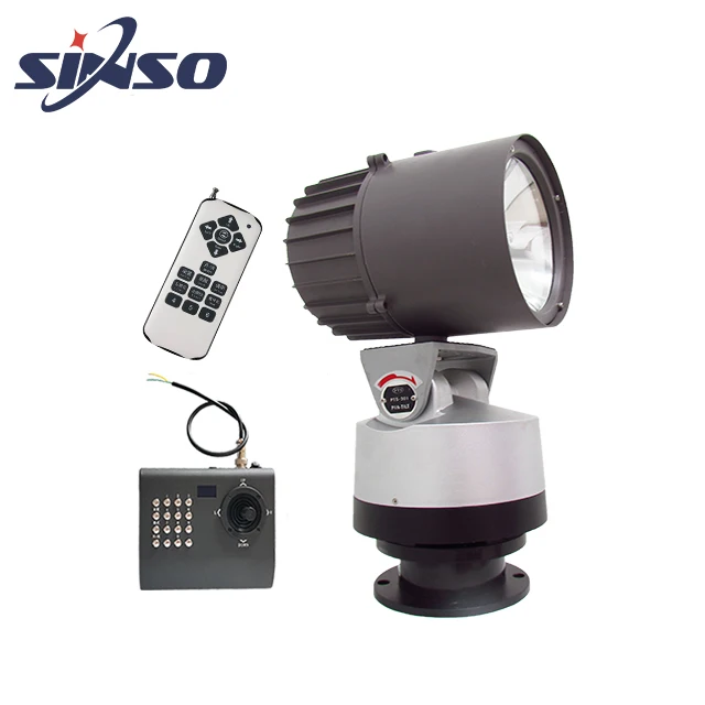 Sinso heavy duty wired/joystick control watch tower revolving search light