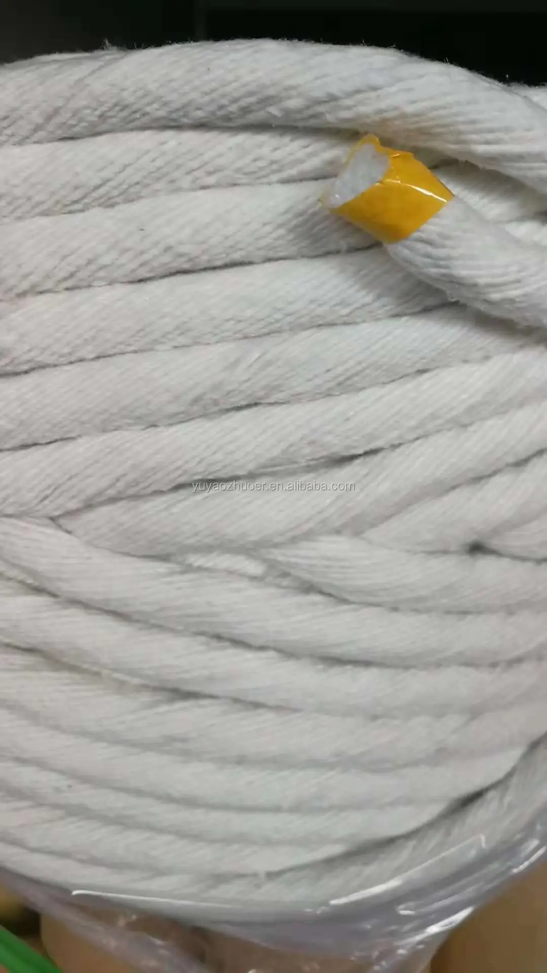 Уплотнительная веревка из керамического волокна для духовки/печи/котлоагрегата