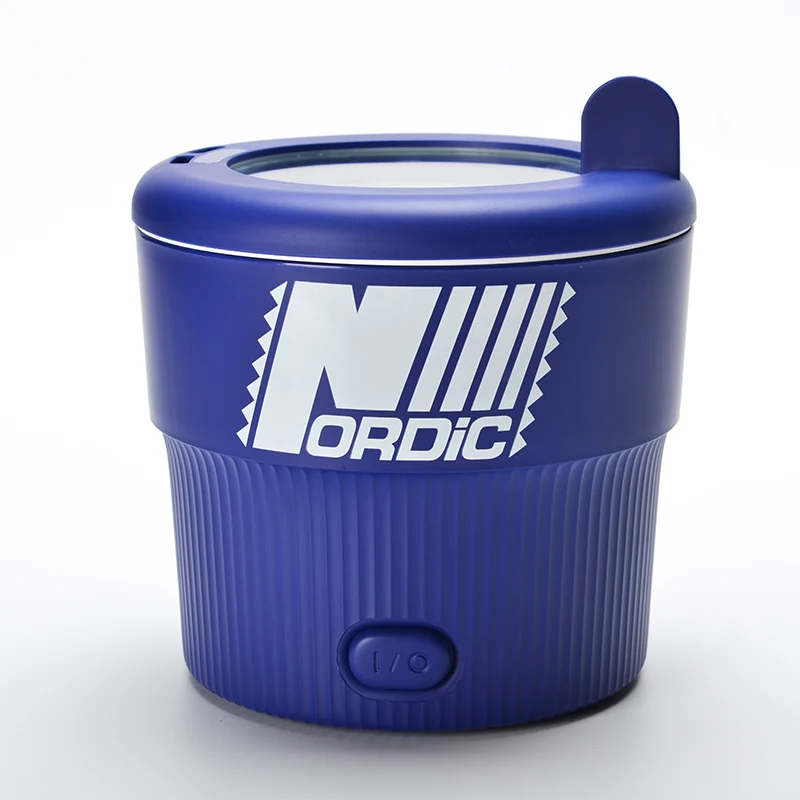 1 Person Appliances Dormitory Gift Rice Non Stick Travel Portable Frying Pan Skillets Cooking Noodle Soup Electric Mini Hot Pot