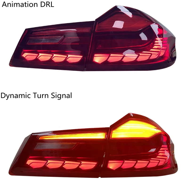 Производитель HCmotion анимация DRL 4 Двери Седан G38 F90 M5 задние фонари 2017 2018 2019 2020 2021 для BMW