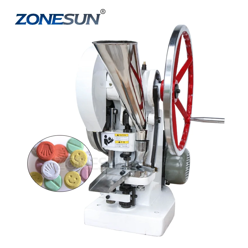 ZONESUN TDP5 Automatic Pill Press Tdp5 Salt Tablet Press Machine Price Single Punch