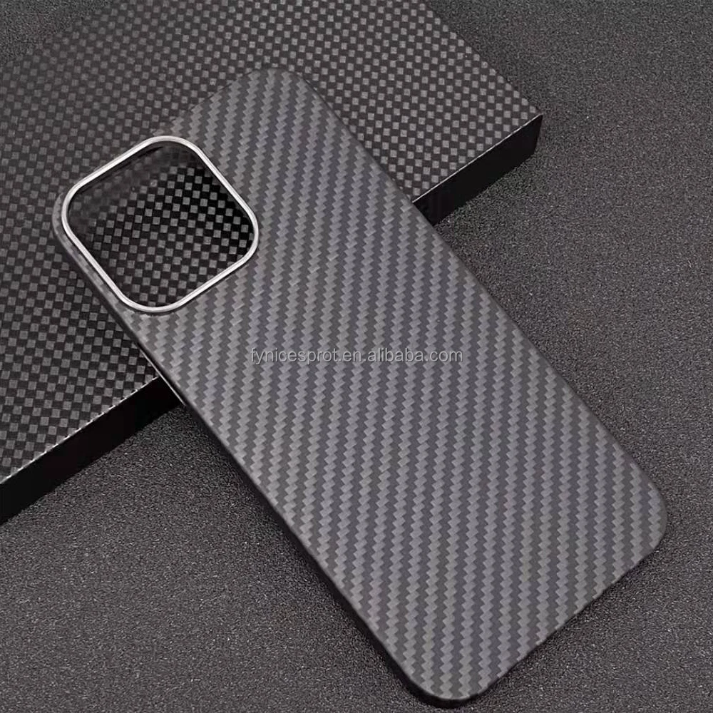 2022 Real Carbon fiber Phone Case For Apple iphone 13pro max/13pro/13/13mini/12pro max/12pro aramid 3k twill cell phone case