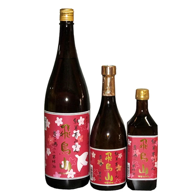 Japanese sweet taste bottle wine product for drinking and cooking