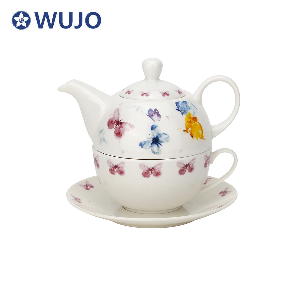 China Ceramic Teapots Set Coffee Pot New Bone China Ceramic Teapot Planter