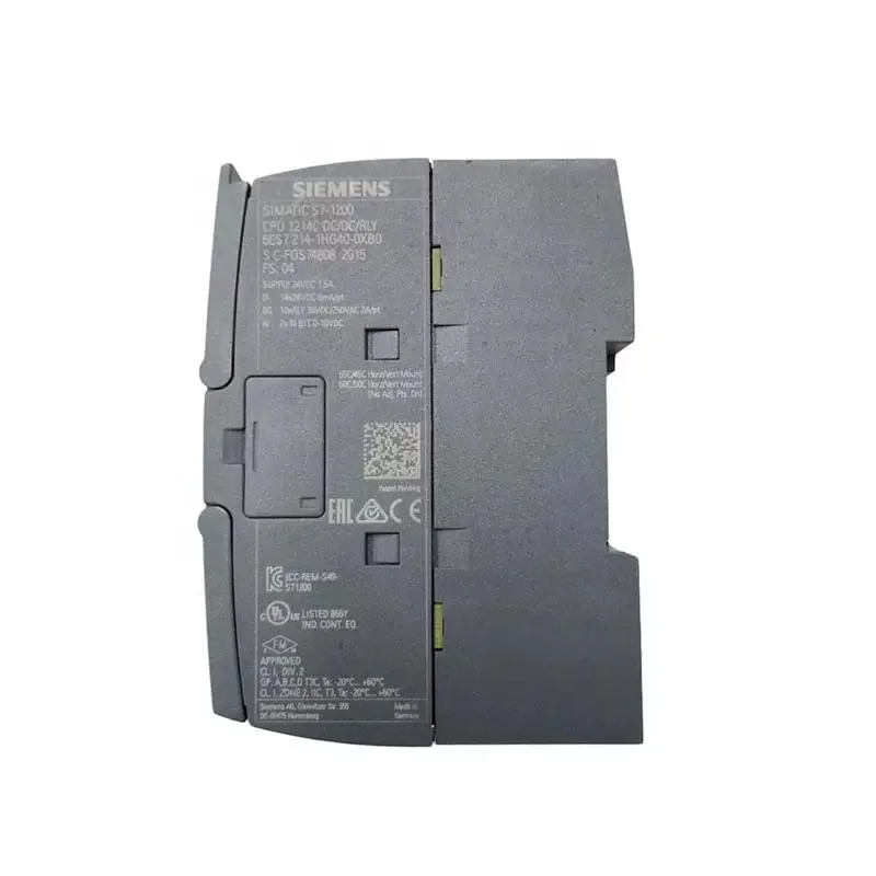 6ES7214-1HG40-0XB0 PLC Siemens S7 1200 - SIMATIC программируемый логический контроллер S7-1200 процессор 1214C, компактный процессор, DC/реле