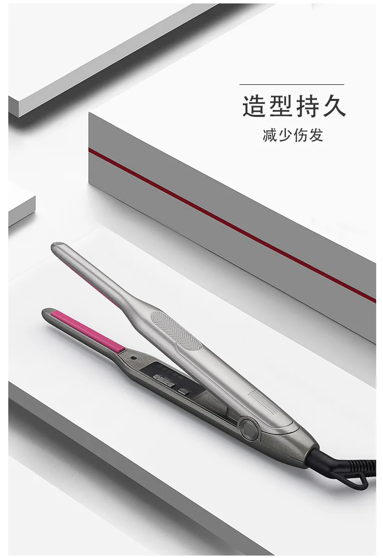 Professional Custom 450F LCD Display Salon Rotating Hair Curling Iron Titanium Barrel Automatic Hair Curler