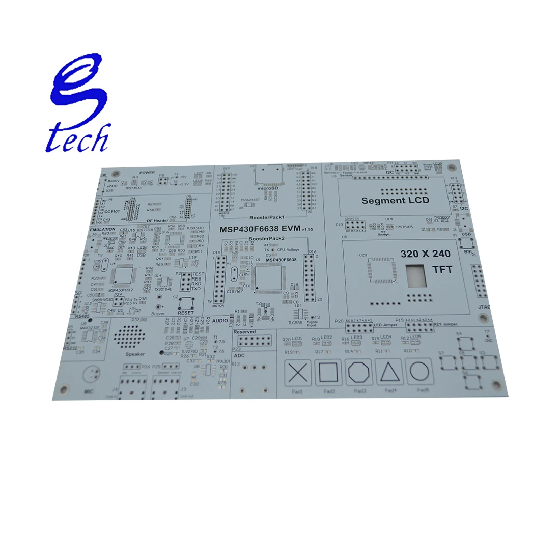 High quality PCB service Aluminium base material led pcb board  Super white solider mask led pcb assembly led pcba
