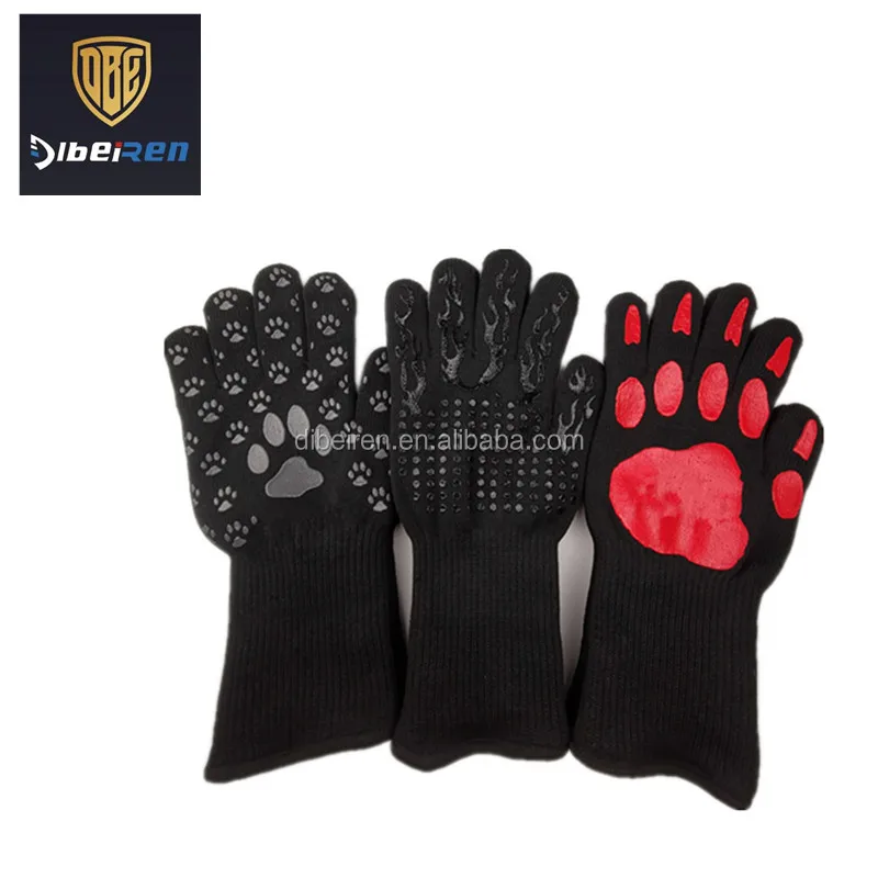 Amazon Suppliers Kitchen Oven Extreme Heat Resistant Gloves BBQ Grill Cooking