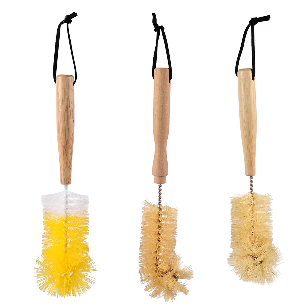 Kitchen Cleaning Brushes Nylon Bottle Straw Household Cleaning Brush Set Bristle Kit Tube Bottle Straw Washing Cleaner