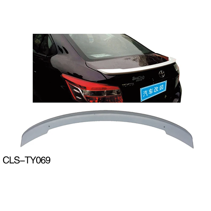 Высококачественный задний спойлер для автомобиля Toyota SEDAN YARIS/VIOS 2014 ABS по лучшей цене