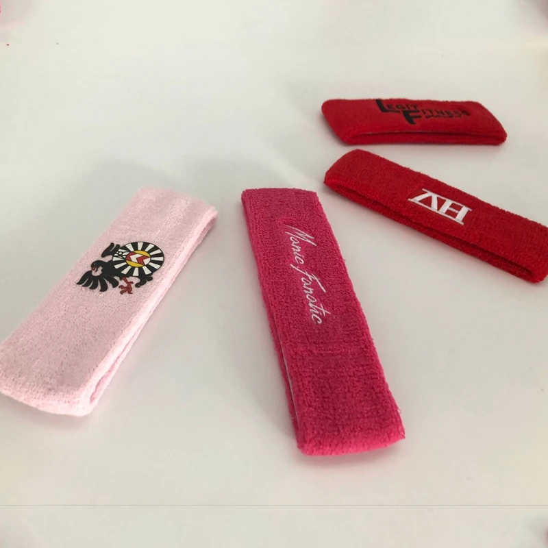 Hot Sale Custom Elastic Sport Luxury Designer Headbands For Women And Men