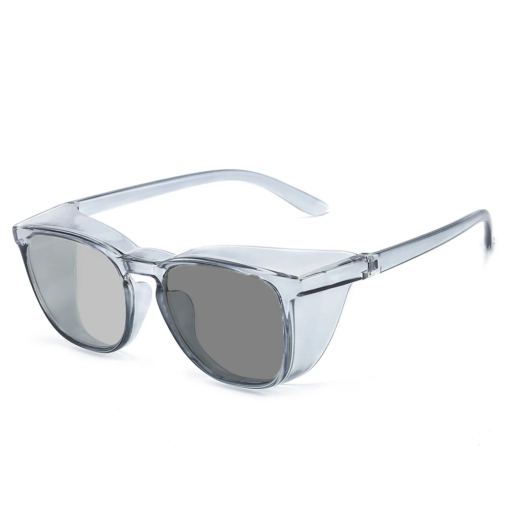Anti Fog spray pollen polarized photochromic lens transparent safety frame glasses