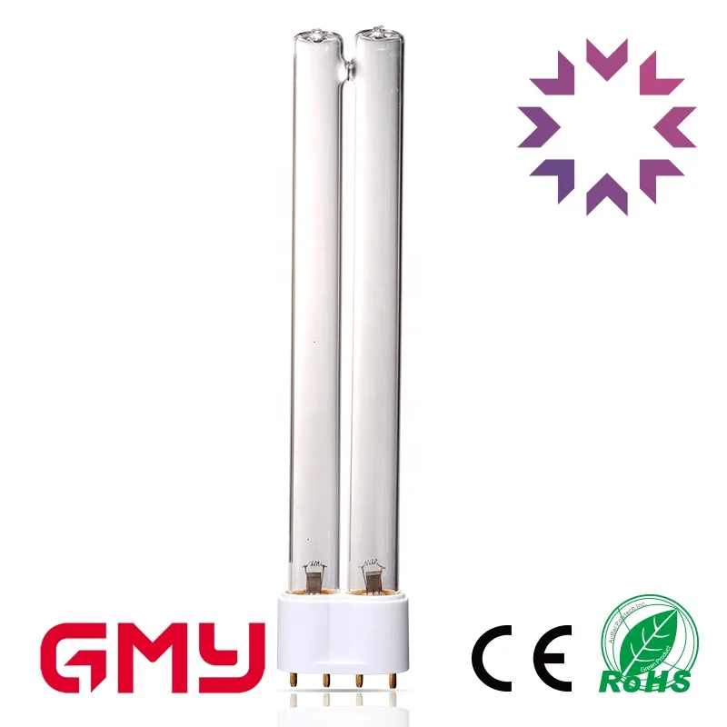  8000h lifetime185nm 254nm 36w UVC лампа для кварцевого УФ-очистителя