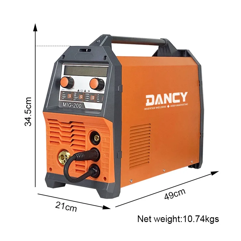 MIG/MIG Pulse/MIG Double Pulse/TIG /MMA/SPOT welding multifunction IGBT inverter 200amp welder
