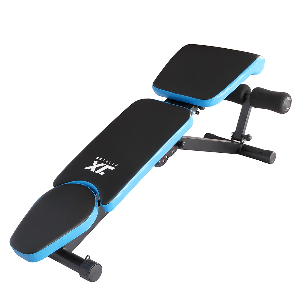 Adjustable Weight Bench Home Training Gym Weight Lifting Sit Up Ab Bench Flat Incline Decline Multiuse Exercise Workout Bench