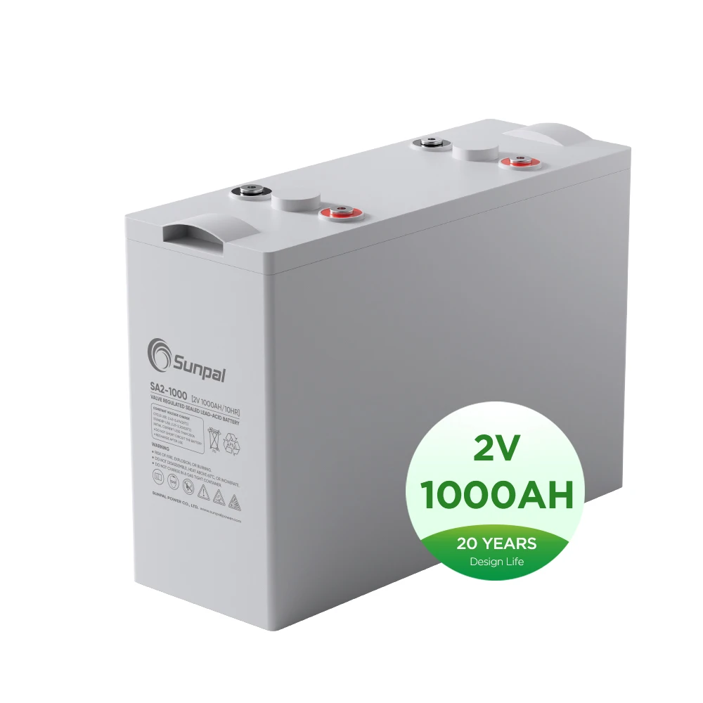 High Quality Solar Battery 2V 300Ah 500Ah 1000Ah Solar Gel Battery Price Suppliers